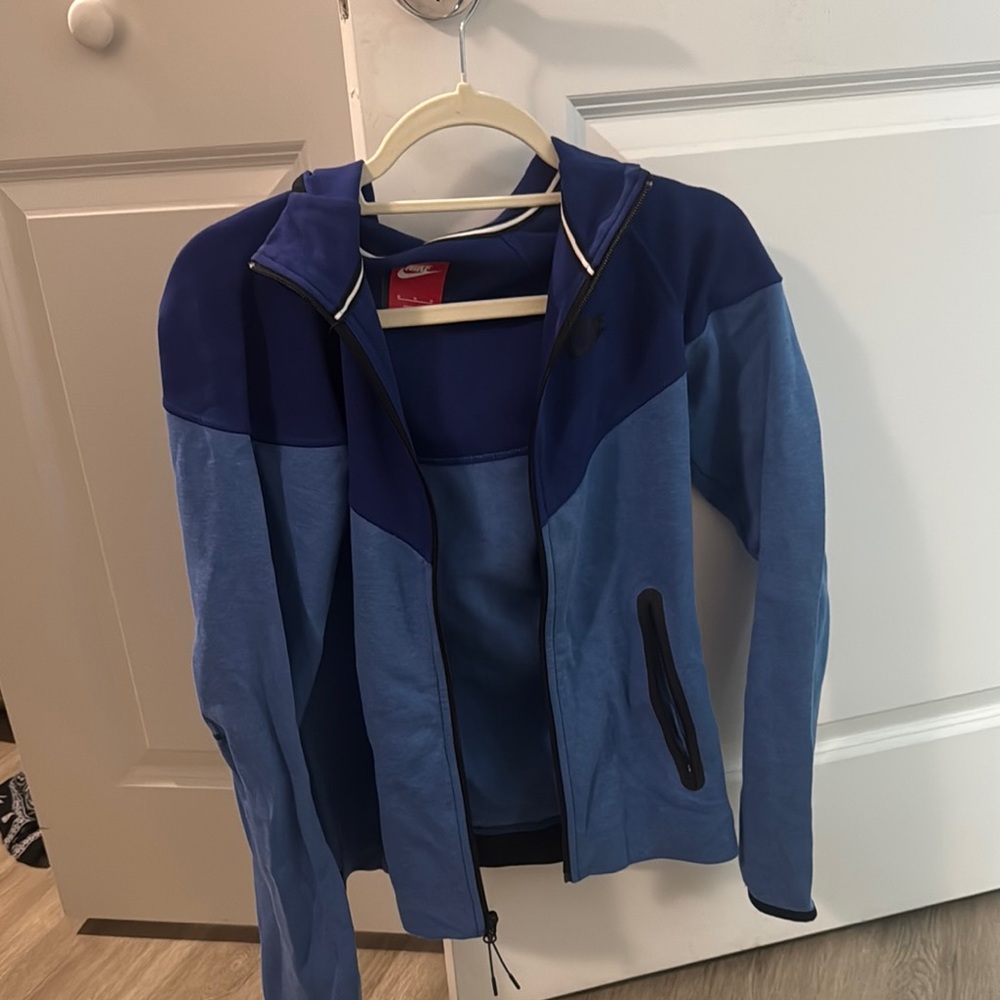 Nike Blue and Navy Zip-Up Jacket